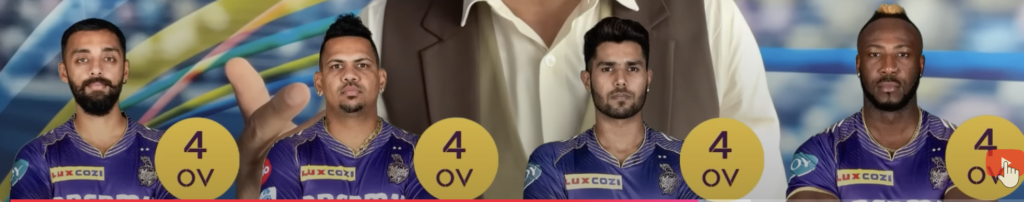 KKR has retained key players like Varun Chakravarthy, Sunil Narine, and Andre Russell, each with a ₹12 crore salary. By securing these players, KKR aims to maintain team stability.